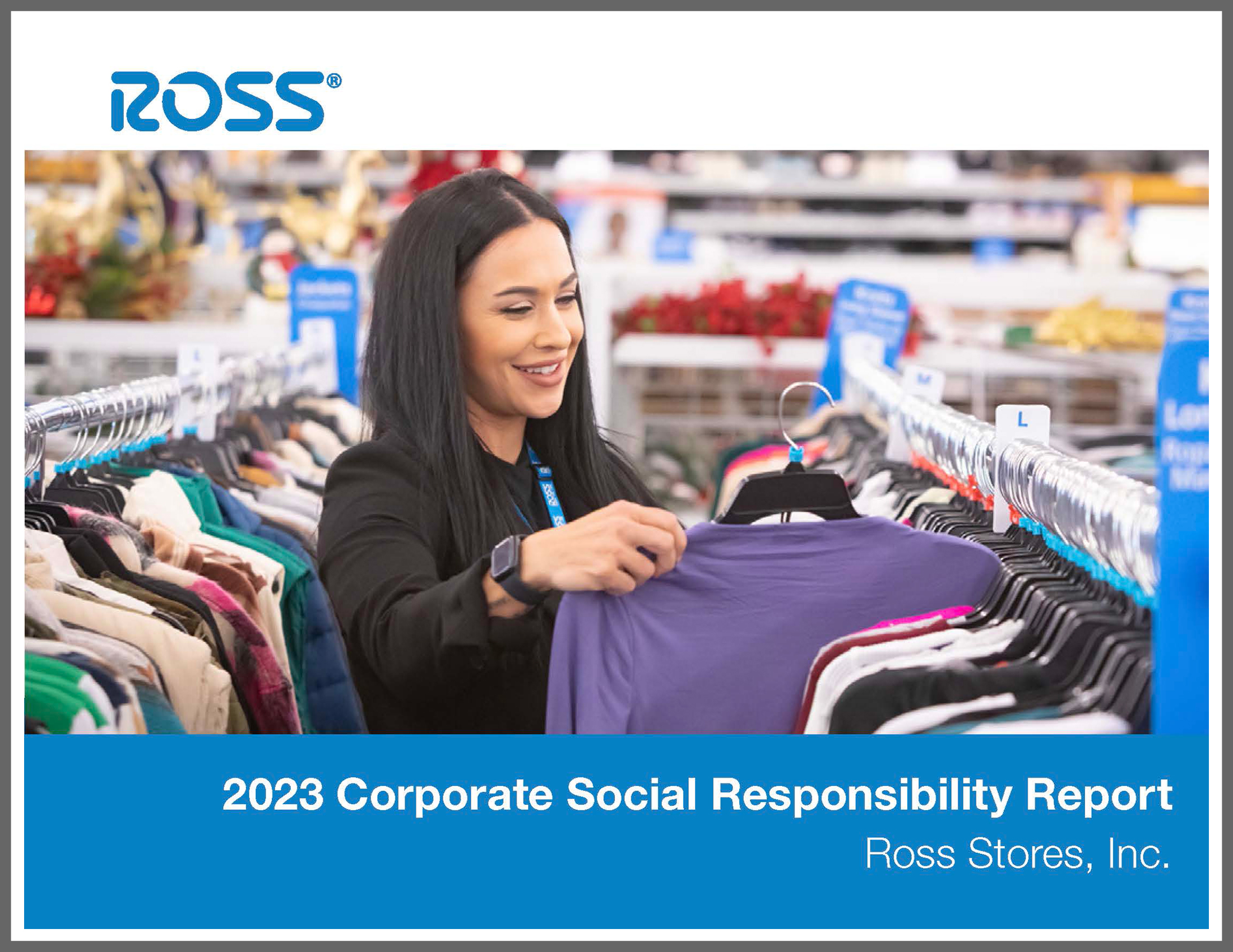 Image of the cover page of the Corporate Social Responsibility report